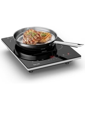 TOPWISH Portable Induction Cooktop 1600W Touch LED Timer Child Lock Burner